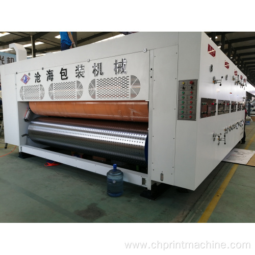 4 color printing rotary slotter die cutting